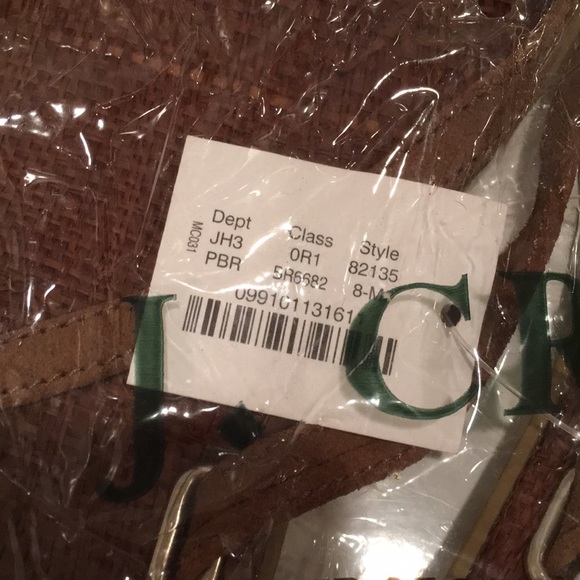 J Crew Sandals NWT Size 8 "Tatami" Style - Picture 4 of 10